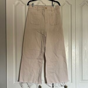 Every Cream Wide-Leg Jeans